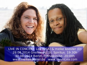 meike und Lea in concert